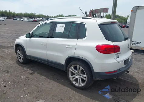 2013 Volkswagen Tiguan Sel from USA, damaged, VIN WVGBV3AX6DW577296